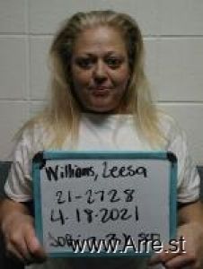 Leesa Williams Arrest Mugshot