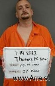 Matthew Thomas Arrest Mugshot