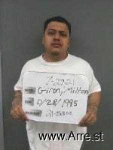 Milton Giron Arrest Mugshot