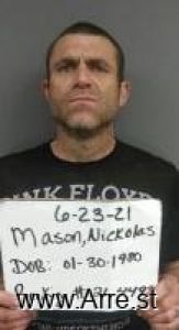 Nickolas Mason Arrest Mugshot