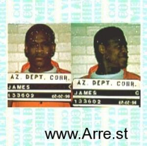 Calvin James Arrest Mugshot