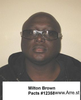 Milton Lenard Brown Mugshot