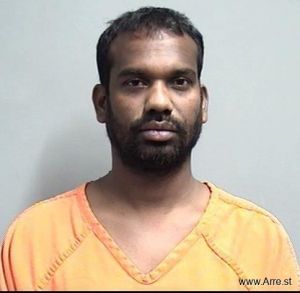 Tamizhselvan Kaliyamoorthy Arrest Mugshot