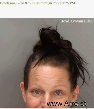 Gwynn Ellen Boyd Mugshot