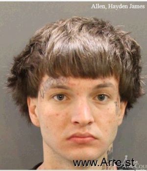 Hayden James Allen Mugshot