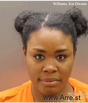 Kia Duvana Williams Mugshot