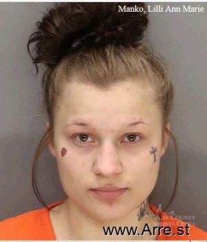 Lilli Ann Marie Manko Mugshot