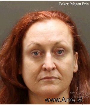 Megan Erin Baker Mugshot