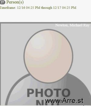 Michael Ray Newton Mugshot