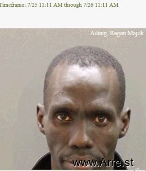 Regan Majok Adeng Mugshot