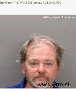 Steven Alexander Allen Mugshot