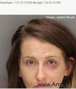 Amber Grosse Arrest Mugshot
