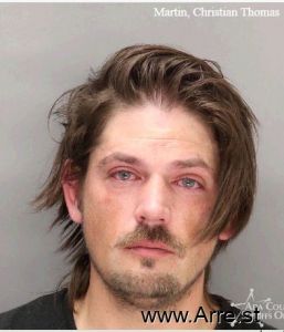 Christian Martin Arrest Mugshot