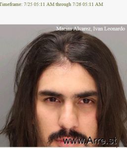 Ivan Macias Alvarez Arrest Mugshot