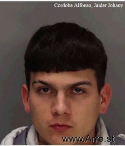 Jaider Cordoba Alfonso Arrest Mugshot