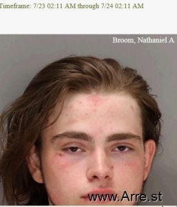 Nathaniel Broom Arrest Mugshot