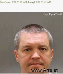 Ryan Lay Arrest Mugshot