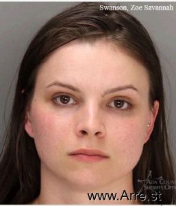 Zoe Swanson Arrest Mugshot