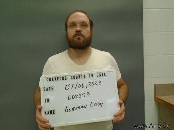 Cody Ray Goldman Mugshot