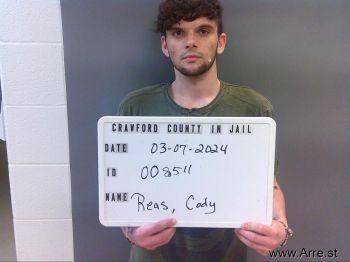 Cody  Reas Mugshot