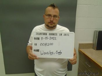 Cody James Woosley Mugshot