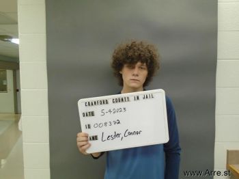 Connor  Lester Mugshot