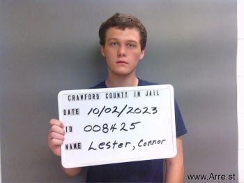 Connor  Lester Mugshot