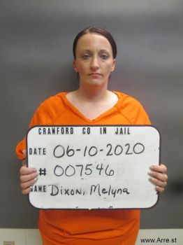 Melyna Jo Dixon Mugshot