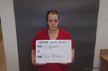 Rebecca Rene Rice Mugshot