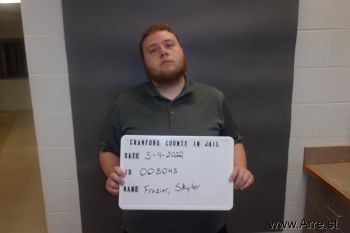 Skyler Lovell Frazier Mugshot