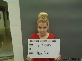 Tiersa Blaze Adams Mugshot