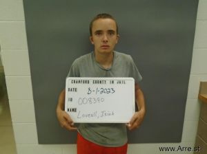 Isiah Loveall Arrest Mugshot