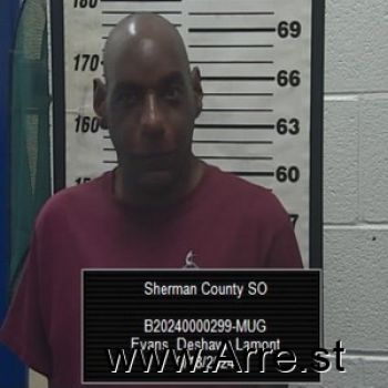 Deshawn Lamont Evans Mugshot