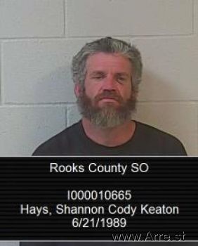 Shannon Cody Keaton Hays Mugshot