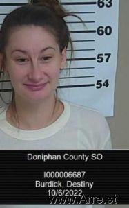 Destiny Burdick Arrest Mugshot