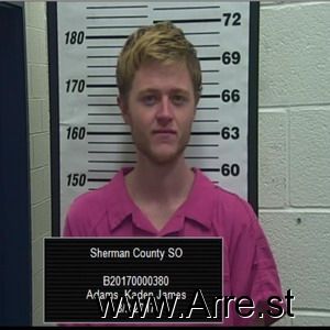 Kaden Adams Arrest Mugshot