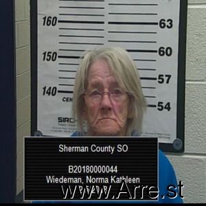 Norma Wiedeman Arrest Mugshot