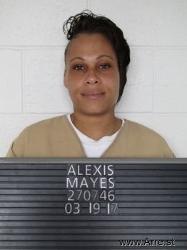 Alexis  Mayes Mugshot