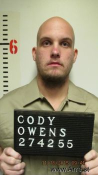 Cody T Owens Mugshot