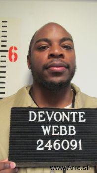 Devonte Laval Webb Mugshot