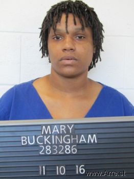 Mary V Buckingham Mugshot