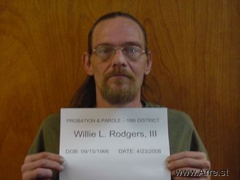 Willie L Iii Rodgers Mugshot