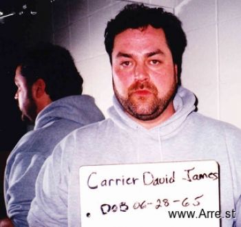 David James Carrier Mugshot