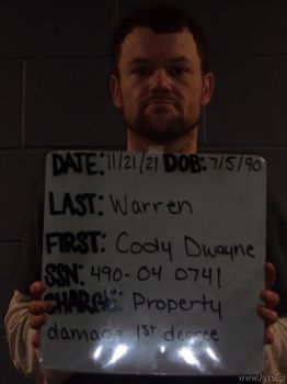 Cody Dwayne Warren Mugshot