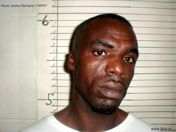 Jeremy  Hayes Mugshot