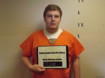 Jacob  Cox Mugshot