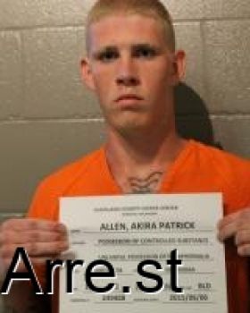 Akira Patrick Allen Mugshot