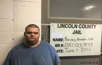 Brandon Lee Presley Mugshot