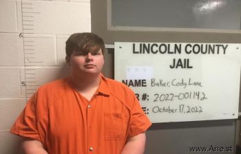 Cody Lane Baker Mugshot