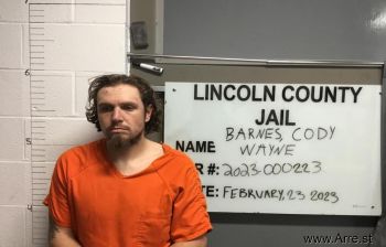 Cody Wayne Barnes Mugshot